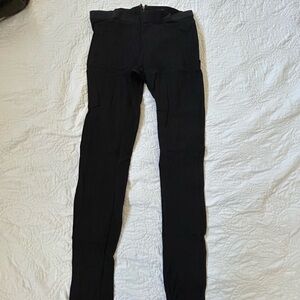 JCrew black thick leggings. Size 4R. EUC. No flaws